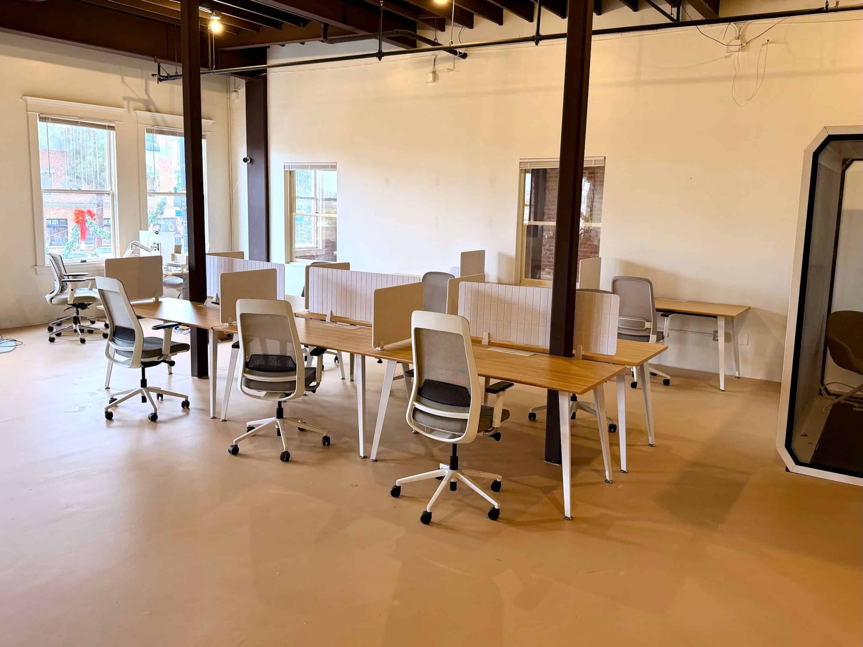 Orange Workspaces - Shared Work Area